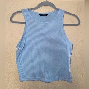 Baby blue tank top